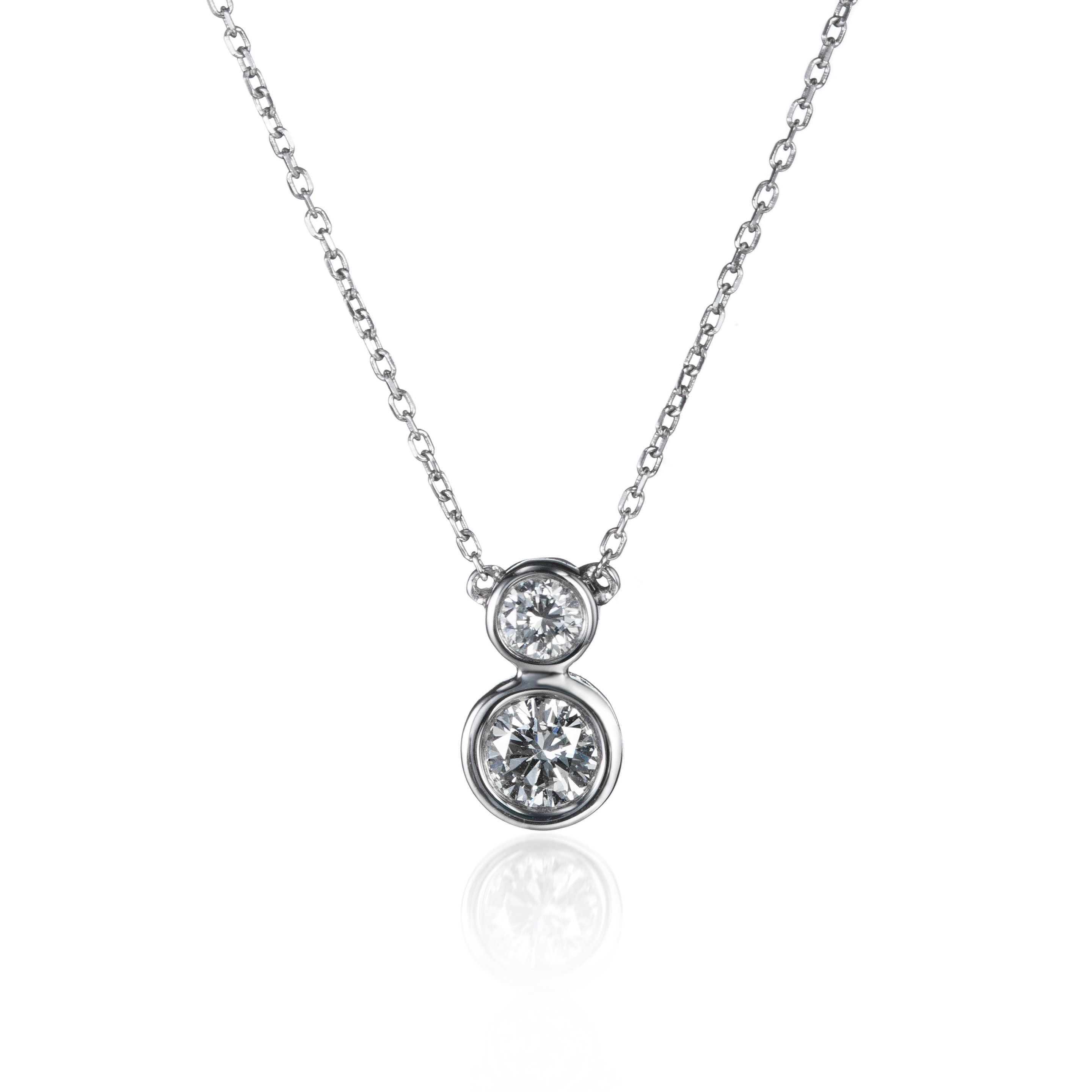 Twogether Diamond Necklace